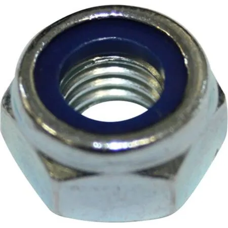 Standard Lsemtrik 4 mm 6-kant DIN 985 SW7 elforzinket