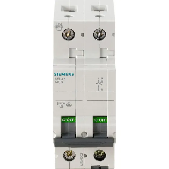 Siemens Automatsikring 1+N C 10A 230V 10kA