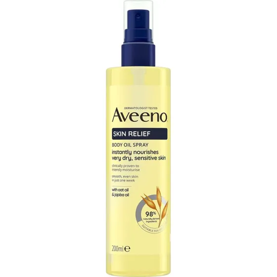 Aveeno Skin Relief Body Oil Spray 200 ml