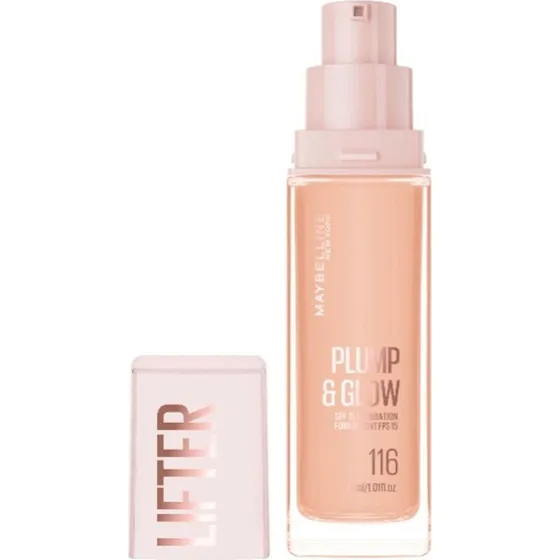 Maybelline Lifter Plump & Glow Foundation Nr. 116, 30 ml