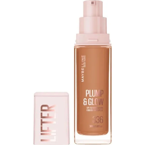 Maybelline Lifter Plump & Glow Foundation 336, 30 ml