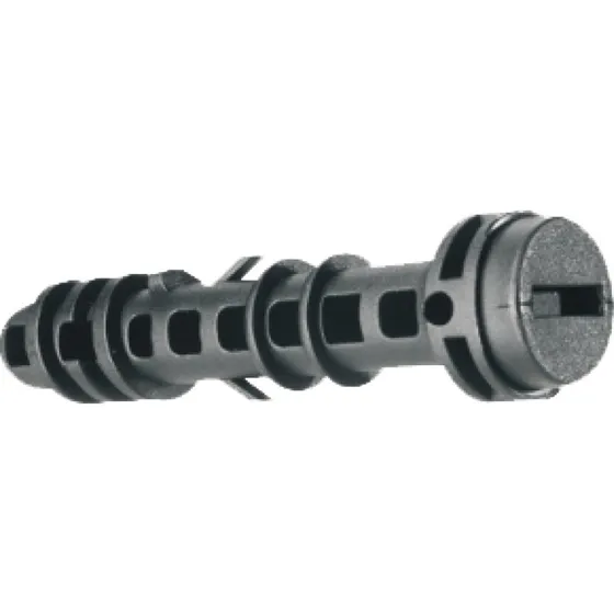 Thalassa Plastskrue med krv, 4 stk.  sort