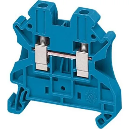 GENMGKLE gennemgangsklemme 4 mm bl