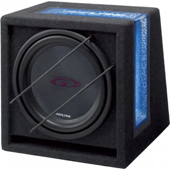 Alpine SBG-1244BR 12" subwoofer i kabinet 4 ohm