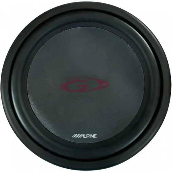 Alpine SWG-1244 12" Type-G subwoofer, 250W RMS