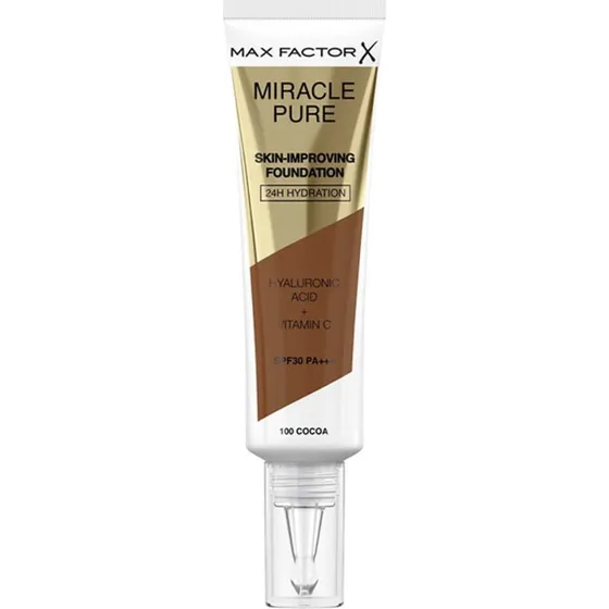 Max Factor Miracle Pure Skin-Improving Foundation 100 Cocoa 30 ml