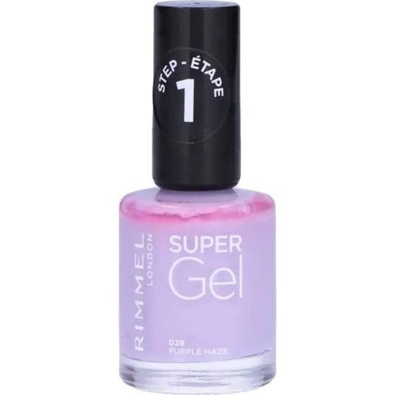 Rimmel London Super Gel 028 Purple Haze - 12 ml