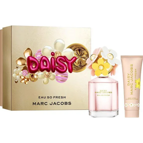 Marc Jacobs Daisy Eau So Fresh 75 ml EDT + 75 ml Bodylotion Gavesæt