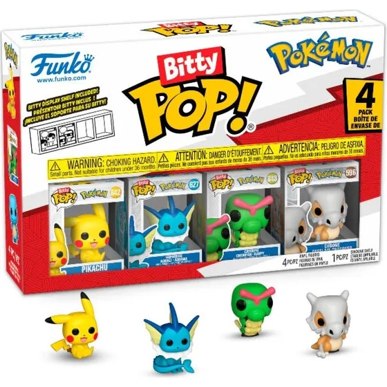 Funko Bitty POP! 4-pak Pokémon Pikachu (Series 1)