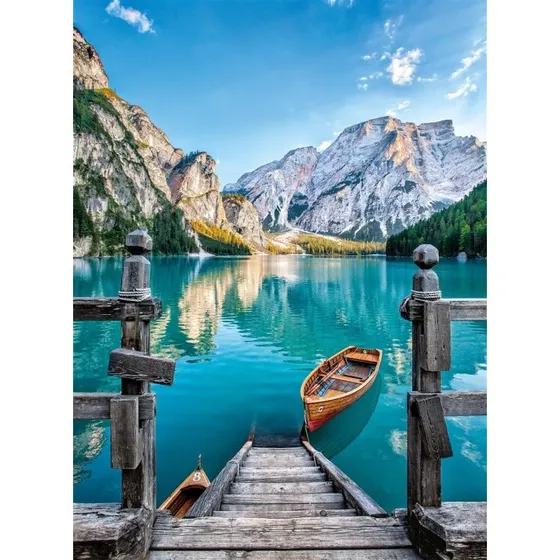 Clementoni 500 brikker - Braies Lake