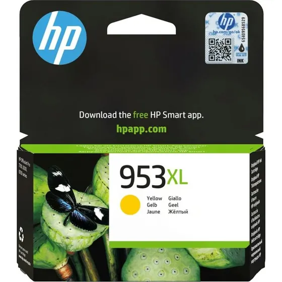 HP 953XL blækpatron gul (høj kapacitet)