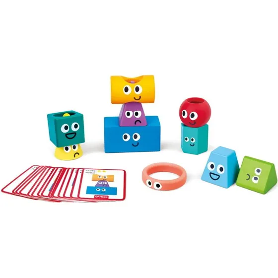 Hape Geometric Spatial Stacking Tower  26 dele