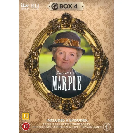 Miss Marple Boks 4 (Afsnit 13-16) - 2-disc DVD