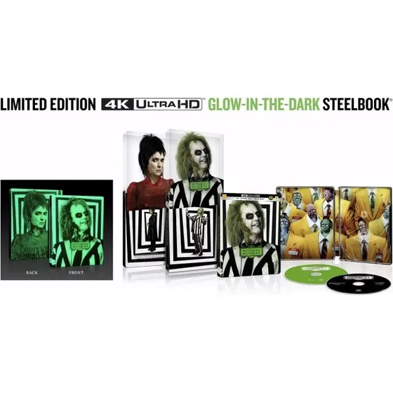 Beetlejuice Beetlejuice  4K UHD Steelbook (Danske undertekster)