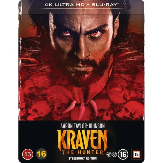 KRAVEN THE HUNTER - 4K Steelbook