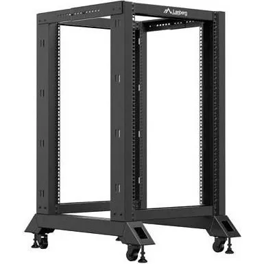 Lanberg 18U bent serverrack 6080 cm, sort