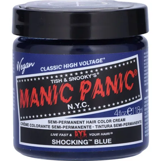 Manic Panic Semi-Permanent Color Cream Shocking Blue 118 ml