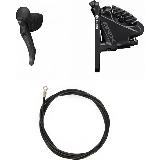 Shimano GRX RX610 bremsest (BL-RX610 L + BR-RX400) - venstre