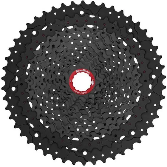 Sunrace CSMZ91X 12-gear kassette 10-50T (XD) - Sort