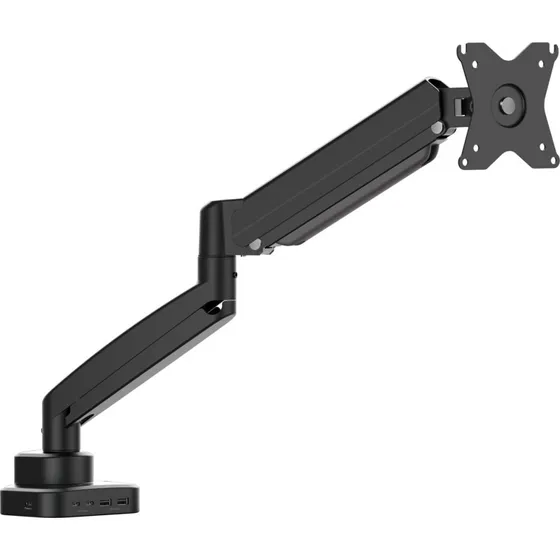 j5create JTSA301 Monitorarm med Dock, sort (17"–32")