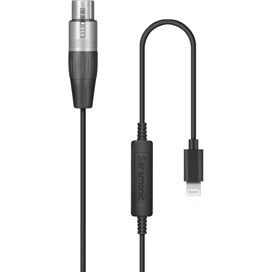 Saramonic LC-XLR hun til Apple-kabel