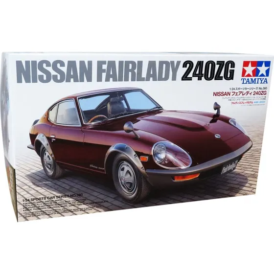 Tamiya Nissan Fairlady 240ZG 1:24 byggesæt (L 17,9 cm)