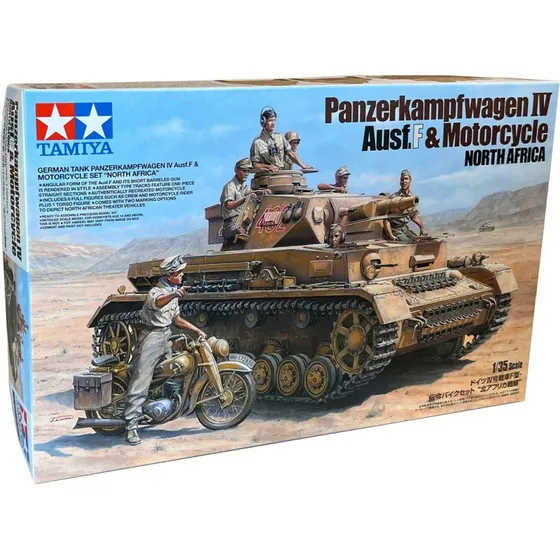 Tamiya Panzerkampfwagen IV Ausf.F 1:35 modelkampvogn