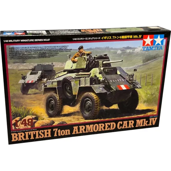 Tamiya 1:48 British 7ton AC Mk.IV modelkampvogn