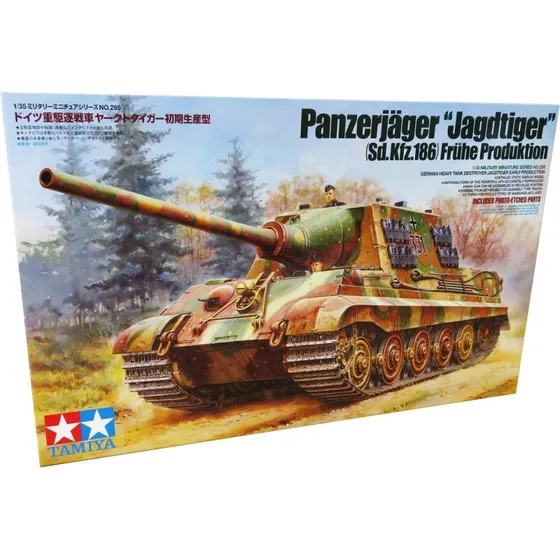Tamiya 1:35 Jagdtiger (Early) byggesæt