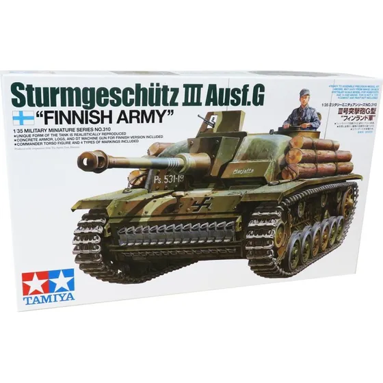 Tamiya StuG III Ausf. G (Finnish Army) 1:35 byggesæt