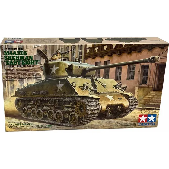 Tamiya M4A3E8 Sherman "Easy Eight" 1:35 modelbyggesæt