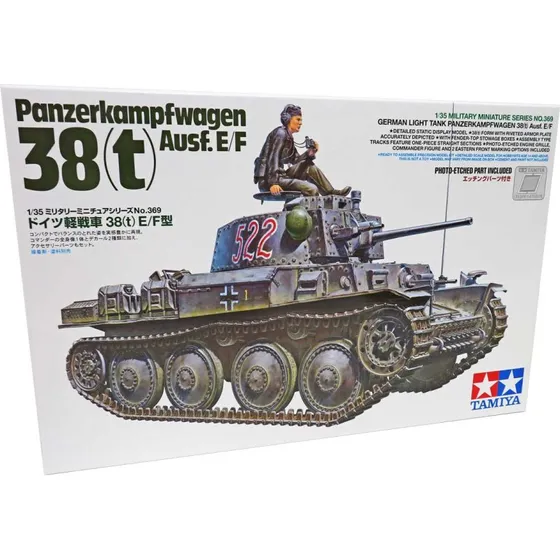 Tamiya Panzerkampfwagen 38(t) Ausf. E/F 1:35
