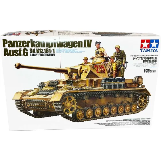 Tamiya Panzerkampfwagen IV Ausf. G 1:35 modelkampvogn