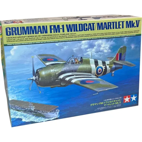 Tamiya FM-1 Wildcat / Martlet Mk.V byggesæt 1:48
