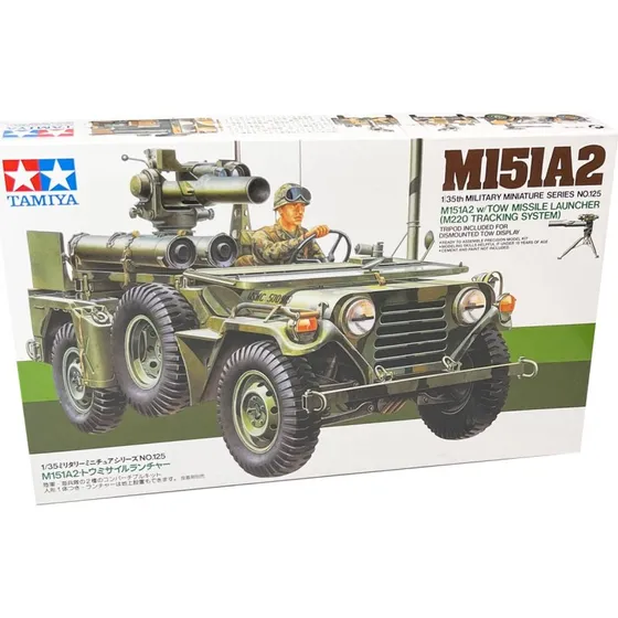 Tamiya 1:35 M151A2 Missile Launcher byggesæt (35125)