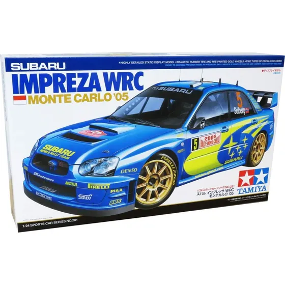 Tamiya Impreza WRC Monte Carlo '05 1:24 byggekit