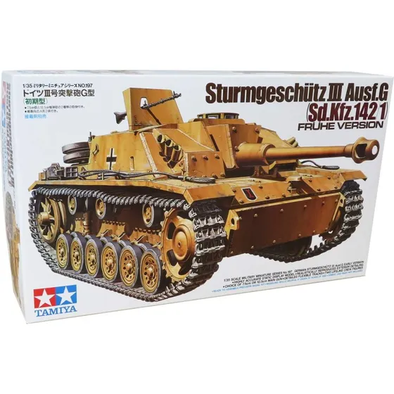 Tamiya Sturmgeschutz III Ausf.G 1:35 byggesæt (35197)