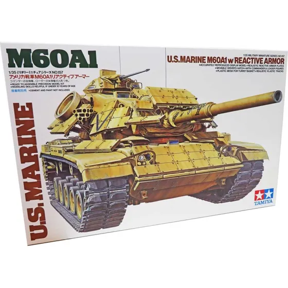 Tamiya US Marine M60A1 (1:35) – Reactive Armor