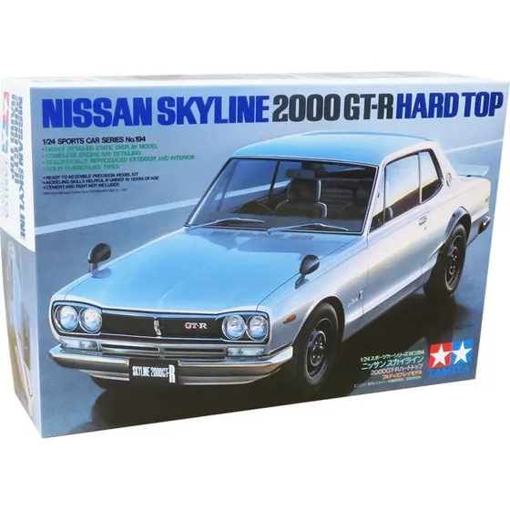 Tamiya Nissan Skyline 2000 GT-R H.T. 1:24 (L18,3 cm)