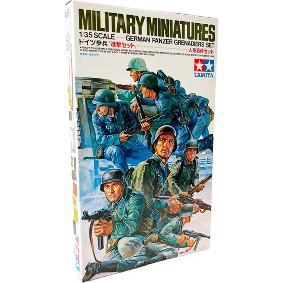 Tamiya 1:35 Tyske Panzergrenaderer – 8 figurer