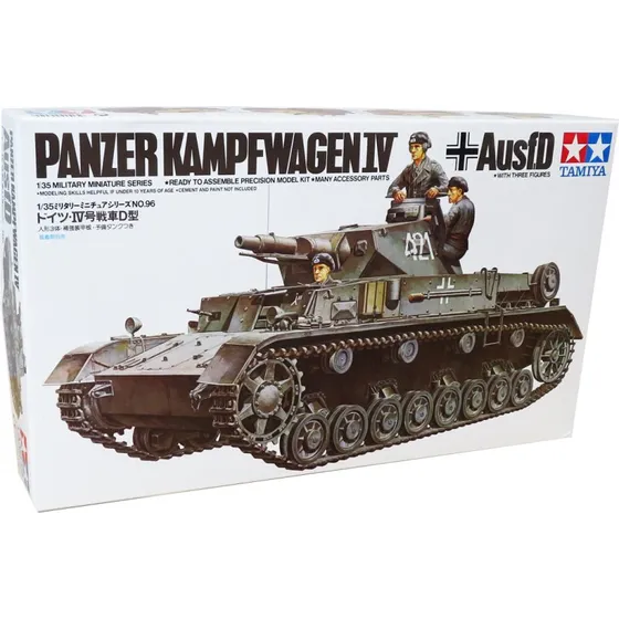 Tamiya Panzer IV Type D 1:35 modelkampvogn (L17,4 cm)