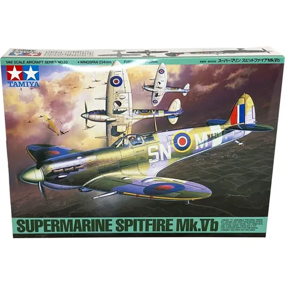 Tamiya Supermarine Spitfire Mk.Vb 1:48 byggesæt