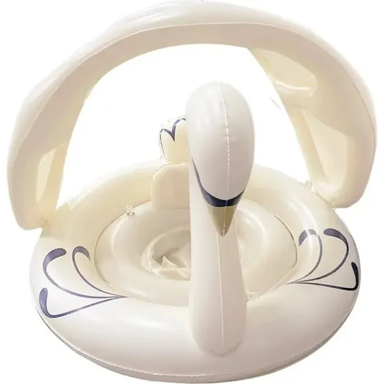 Vanilla Copenhagen baby badering med skygge - Swan