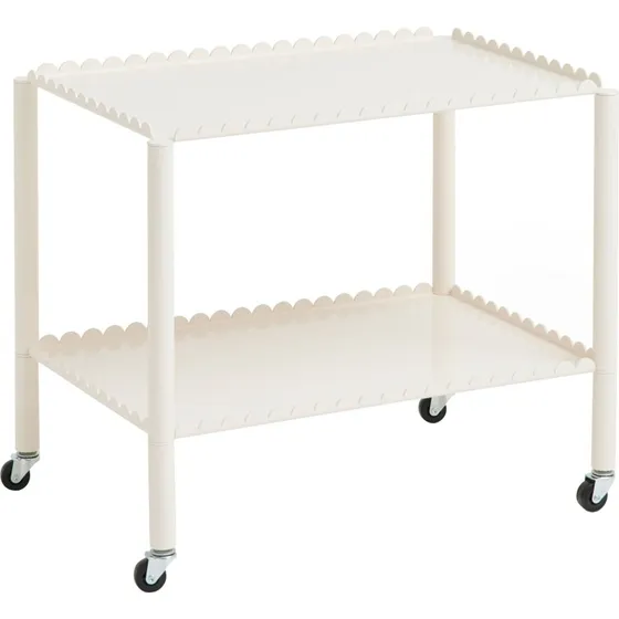 HAY Arcs Trolley rullebord, æggeskal (cremehvid), højde 53,5 cm