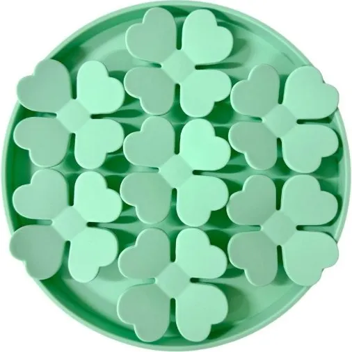 Confetti Dogs Lucky Clover slikkemåtte 20 x 20 x 2 cm