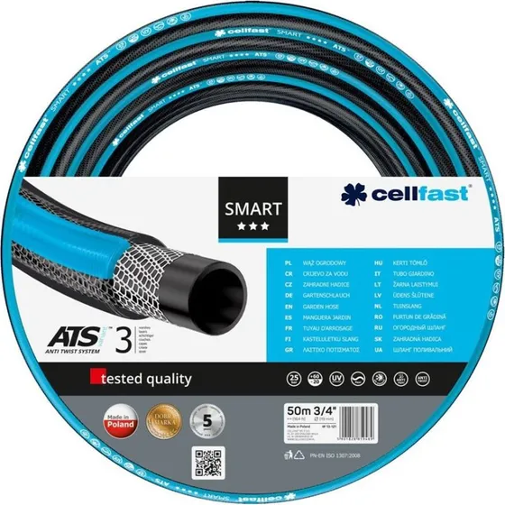 Cellfast SMART ATSV haveslange 3/4" 50 m