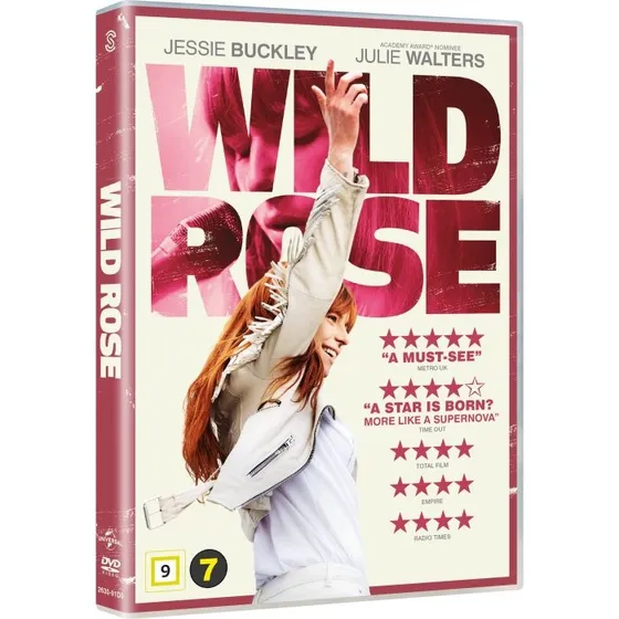 Wild Rose - DVD (film med Jessie Buckley)