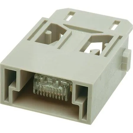 HAN RJ45 modulstik (han)  til modulopbygget konfiguration