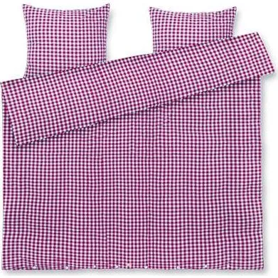 Juna Bæk&Bølge Sengetøj 200x220 cm - Fuchsia/Mint