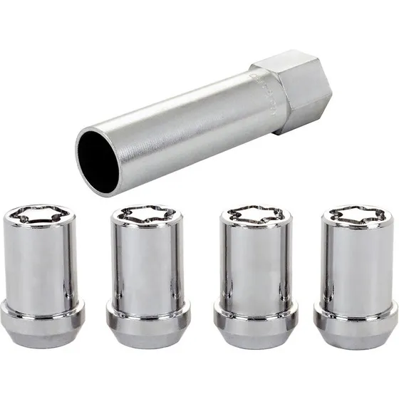 McGard HEX/Tuner hjullåse M12x1,25 konisk 21 mm - 4 stk + nøgle